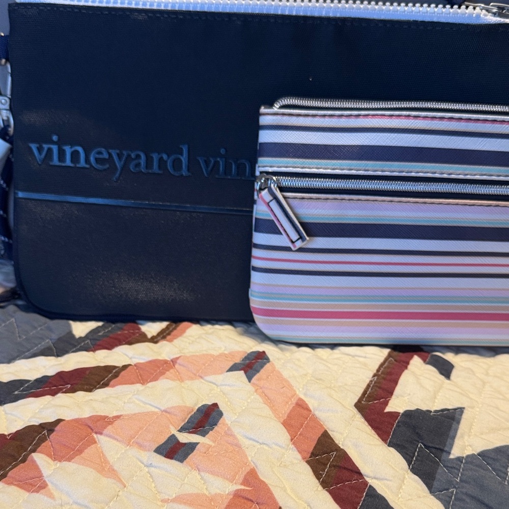 Vineyard Vines Dark Blue Pouch